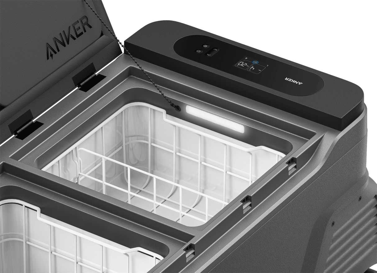 Anker EverFrost Kühlbox 50 Akku 299 Wh -20°C bis +20°C 2-Zonen mit Ersatzakku