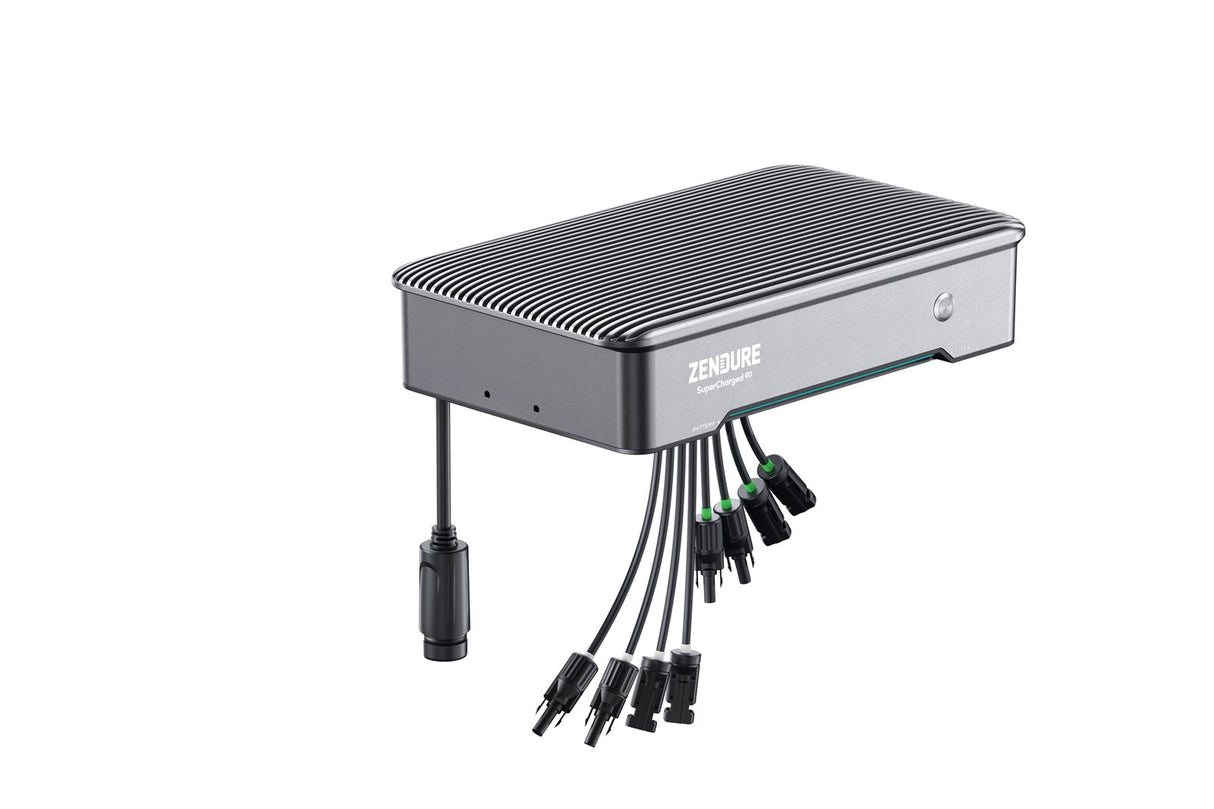 Zendure Hybrid Wechselrichter Hyper 2000 SolarFlow 1800W PV 1200W AC 2 MPPT IP65 WLAN Bluetooth