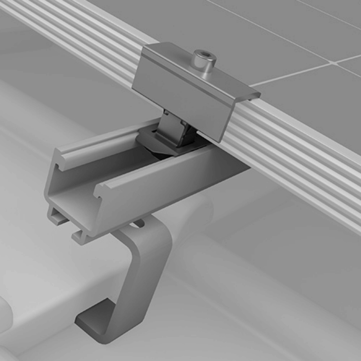 K2 Systems Dachhaken für Pfannenziegel SolidHook PAN H47/134 30x6