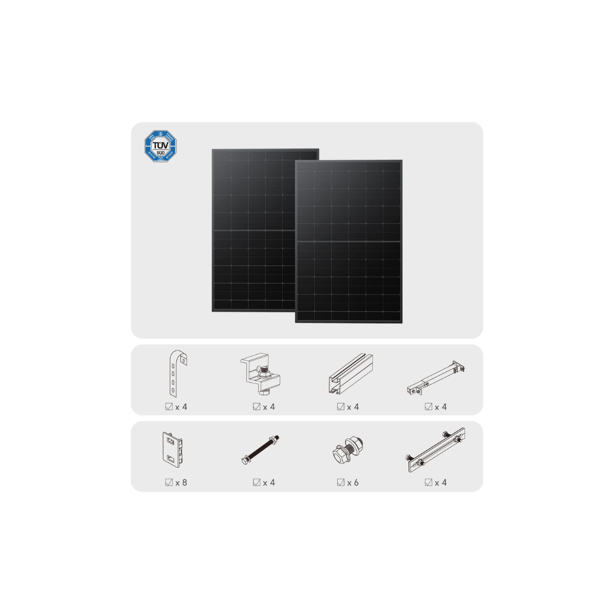 Zendure starres Solarpanel
