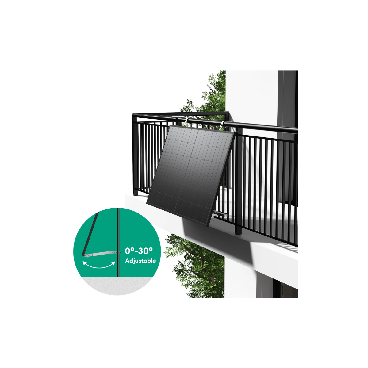 Zendure starres Solarpanel