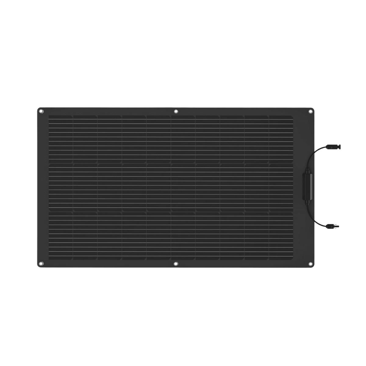 EcoFlow flexibles Solarpanel 100 W monokristallin 23% Wirkungsgrad 2,3 kg IP68 wasserdicht