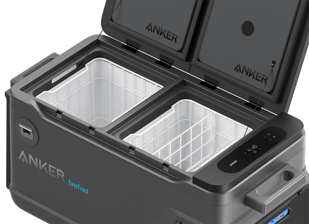 Anker EverFrost Kühlbox 50 Akku 299 Wh -20°C bis +20°C 2-Zonen App-Steuerung