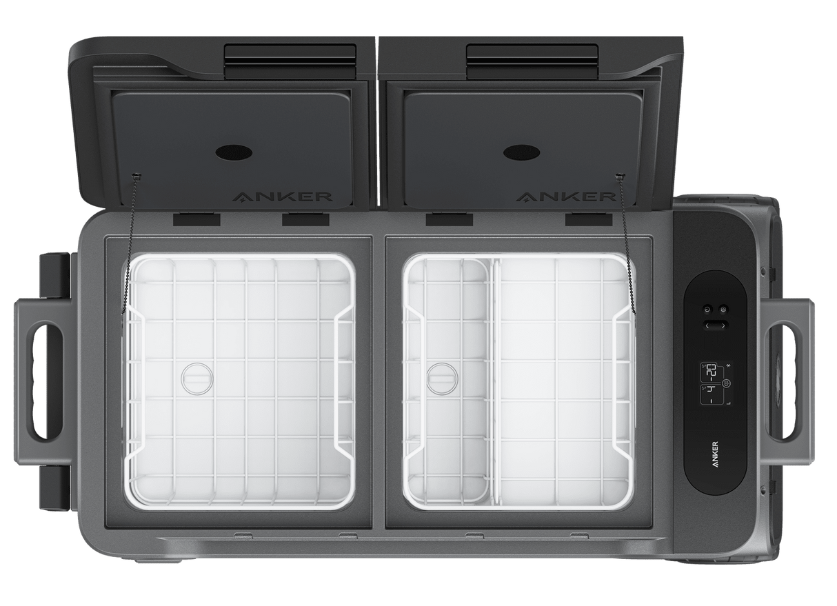 Anker EverFrost Kühlbox 50 Akku 299 Wh -20°C bis +20°C 2-Zonen mit Ersatzakku