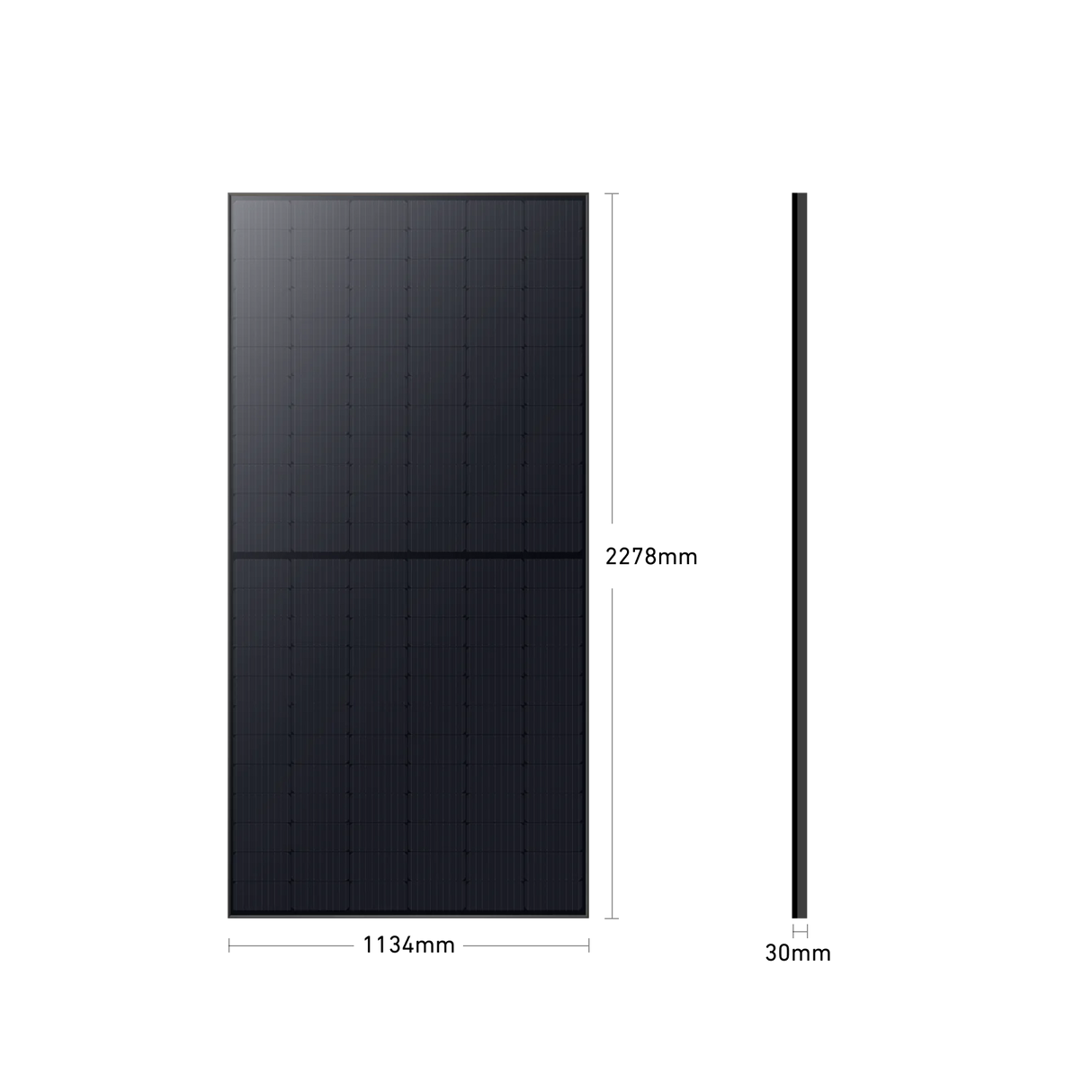 Anker SOLIX Balkonkraftwerk 2× RS50B Panel 540W, MI80 800W Wechselrichter mit Solarbank E1600, ohne Halterung