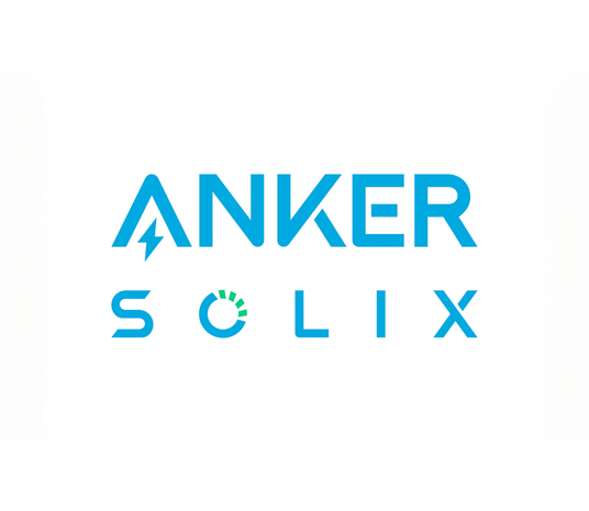 Anker Solix Logo auf weißem Hintergrund