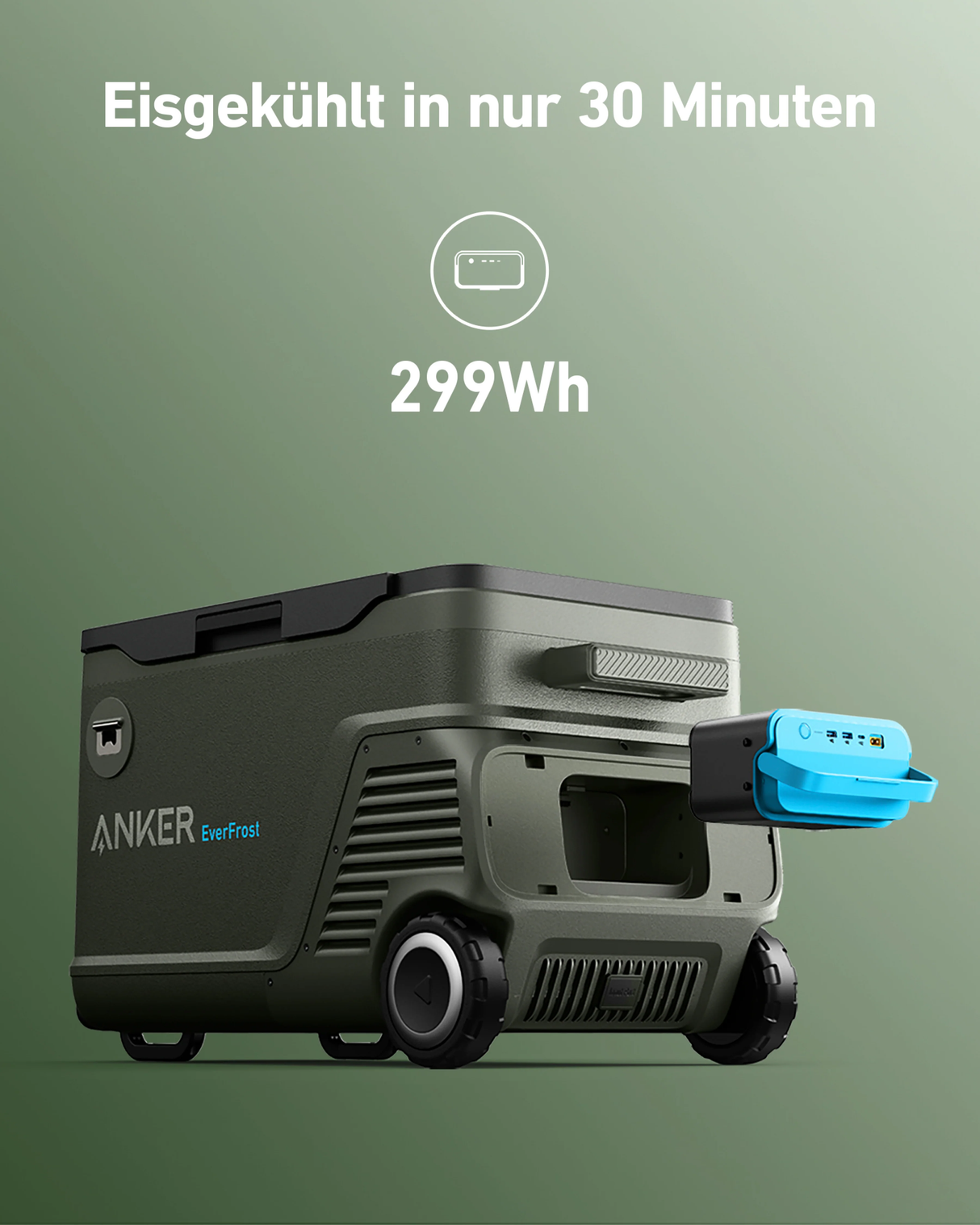 Anker EverFrost Cooler Battery 299 Wh Ersatzakku für EverFrost Kühlboxen