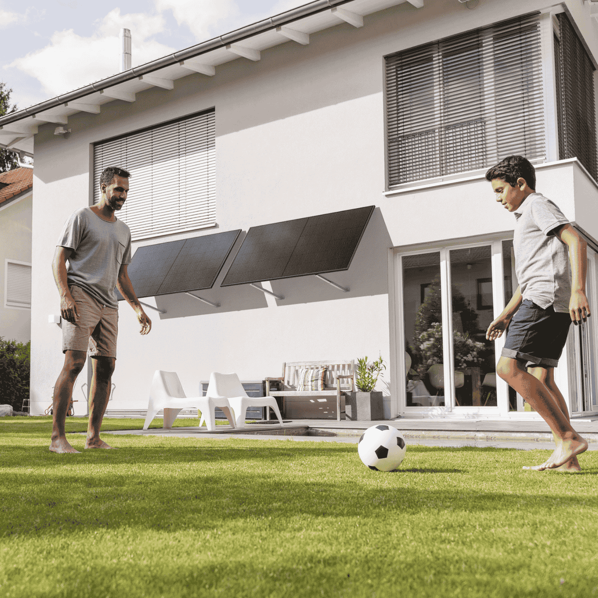 EcoFlow Bracket Adjustable Facade – Verstellbare Fassadenhalterung für Solarpanel