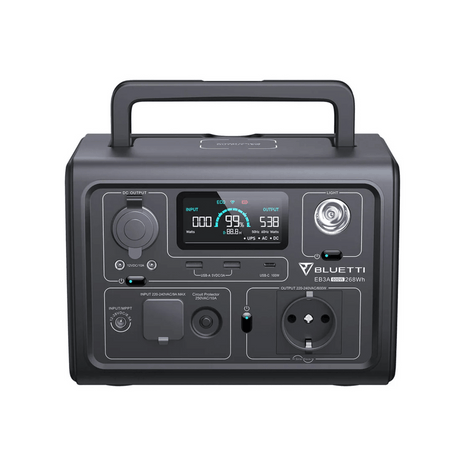 BLUETTI EB3A - Portable Powerstation Grey PPB0025