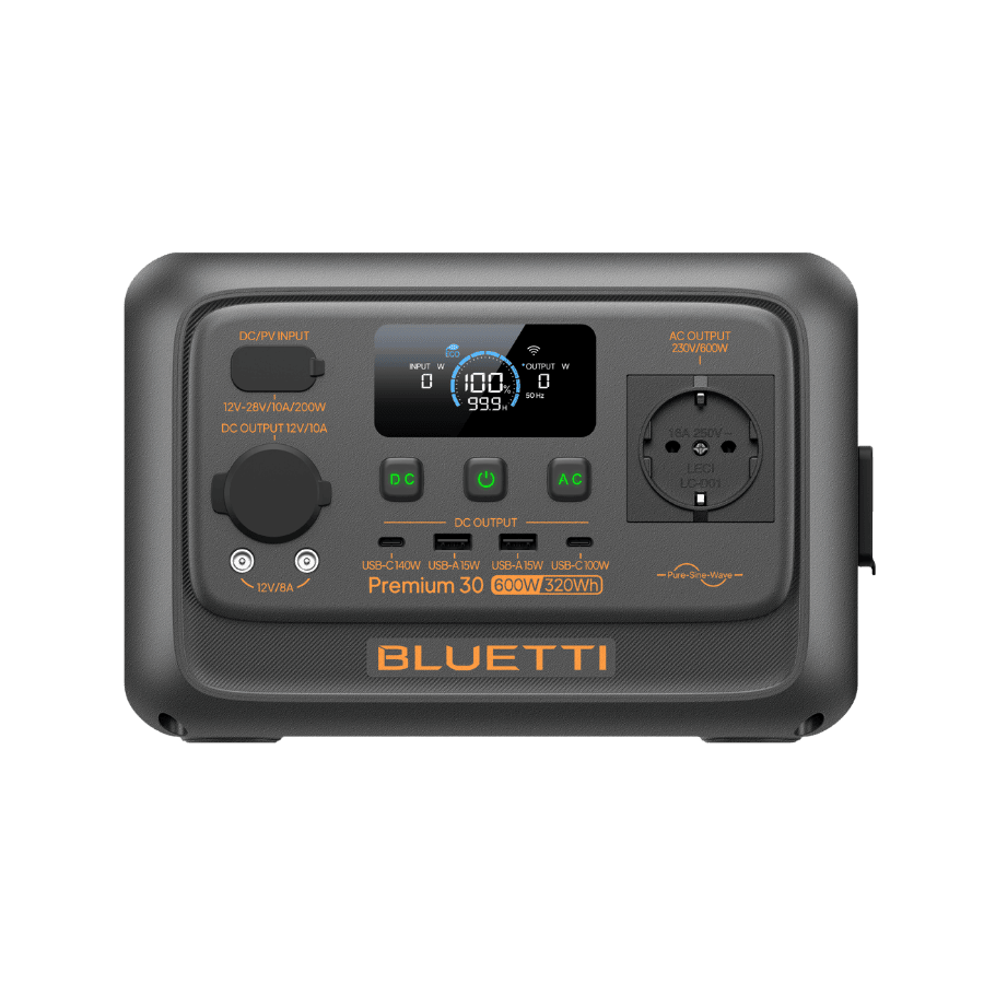 BLUETTI Tragbare Powerstation Premium 30 V2