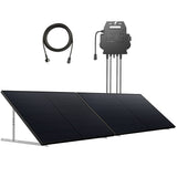 Anker SOLIX Balkonkraftwerk 2× RS40B Panel 410W, Mikro-Wechselrichter 600W/800W, Bodenhalterung xxx EOL