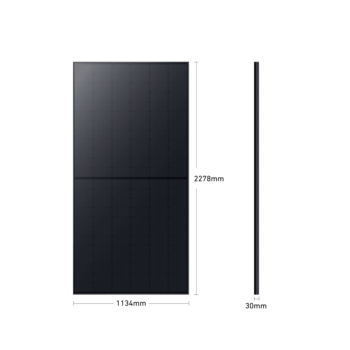 Anker SOLIX Balkonkraftwerk 2× RS50B Panel 540W, MI80 800W Wechselrichter mit Solarbank E1600, Bodenhalterungen