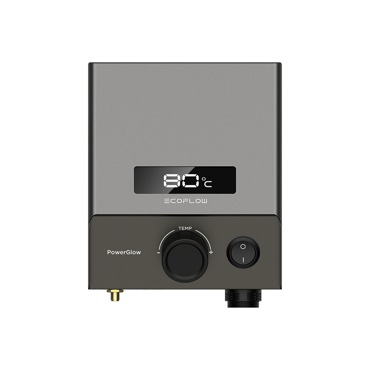 EcoFlow PowerGlow Immersion Heater – Tauchsieder Warmwasser Heizelement für Solarspeicher