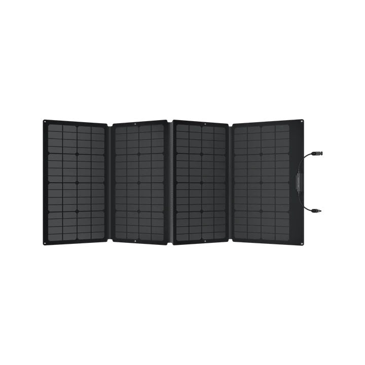 EcoFlow Solarpanel tragbar schwarz 160 W