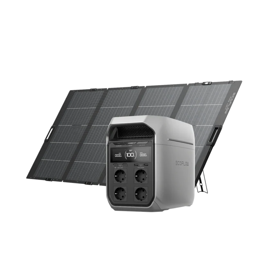 ECOFLOW Delta 3 PLUS + 400W Solar Panel Bundle
