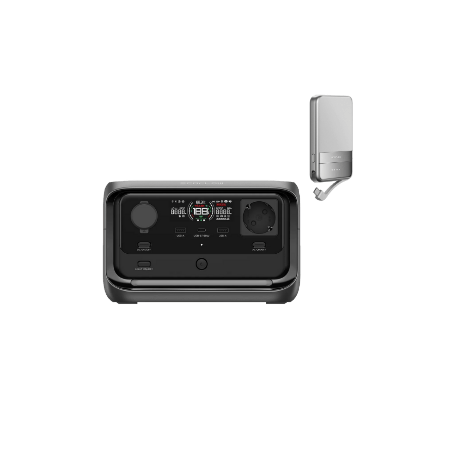 ECOFLOW RIVER 3 Plus + Rapid 5K hard bundle