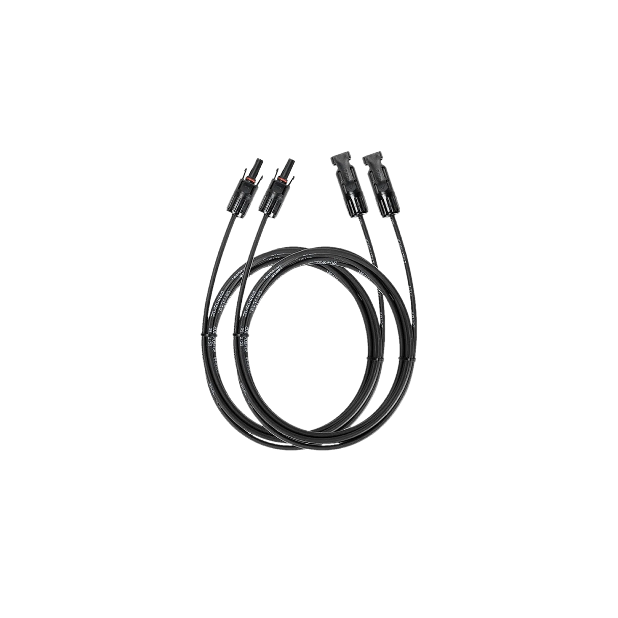 EcoFlow Solar Extension Cable 3m MC4 Verlängerungskabel für Solarpanele schwarz