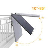 EcoFlow Single Axis Solar Tracker – Nachführsystem Solarpanel höhere Effizienz