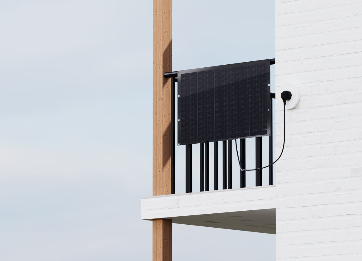 TSUN TSOL ESK400 AirV Balkonkraftwerk 400W Mikro-Wechselrichter MS400D 2x200W Solarpanel WiFi IP67 Komplettset