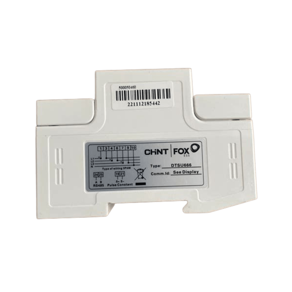 FOXESS DTSU666 3x230/400V CT input 1.5(6)A dual 485 CHINT