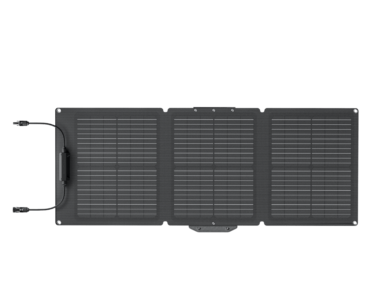 EcoFlow Solarpanel tragbar schwarz 60 W