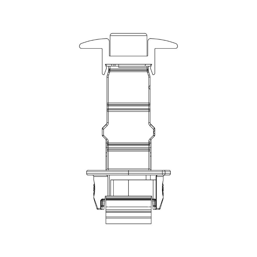 K2 Systems Clamp MC 25-40 - black