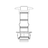 K2 Systems Clamp MC 25-40 - black