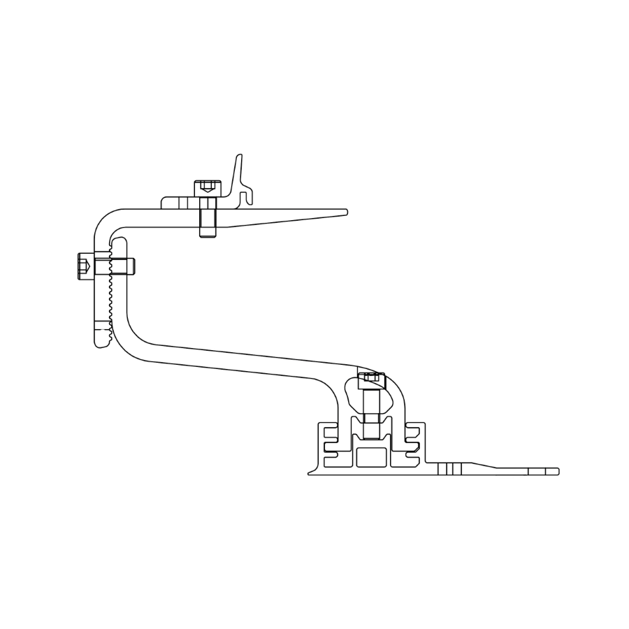 K2 Systems Dachhaken SingleHook 4S