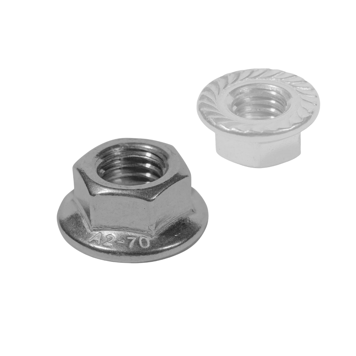 K2 Systems Sperrzahnmutter DIN 6923 - M8