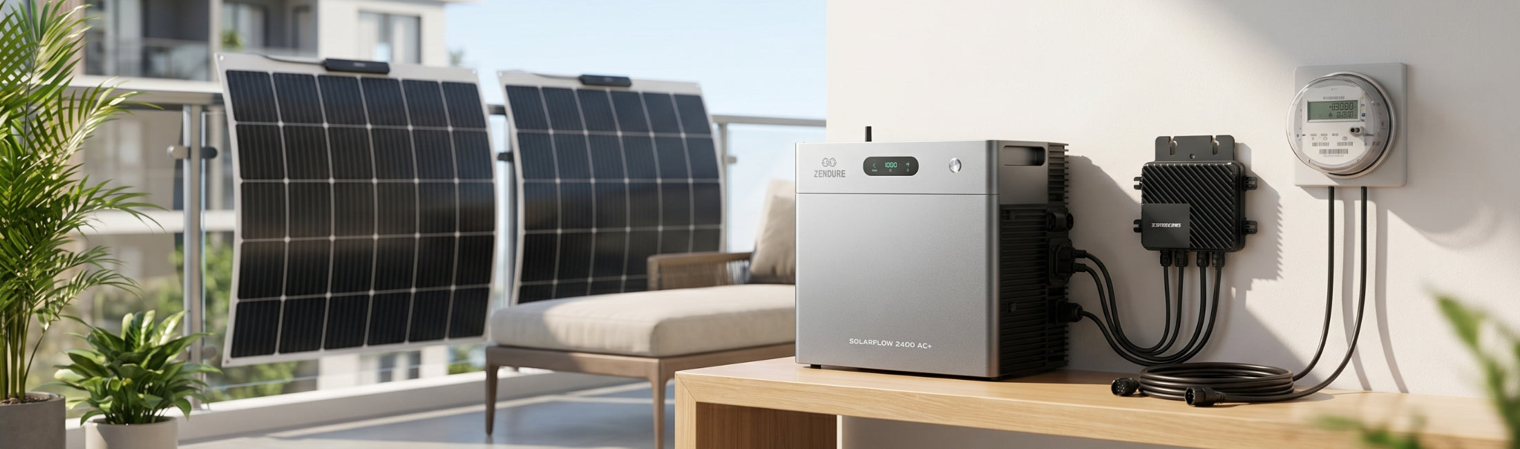Zendure SolarFlow Speicherlösung für Balkonkraftwerke, Eigenverbrauch und smarte PV-Nachrüstung