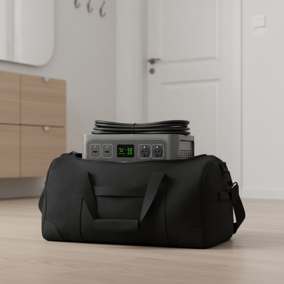 Schutztaschen und Transporttaschen für Powerstations, Solarpanel-Zubehör und mobile Energieausrüstung