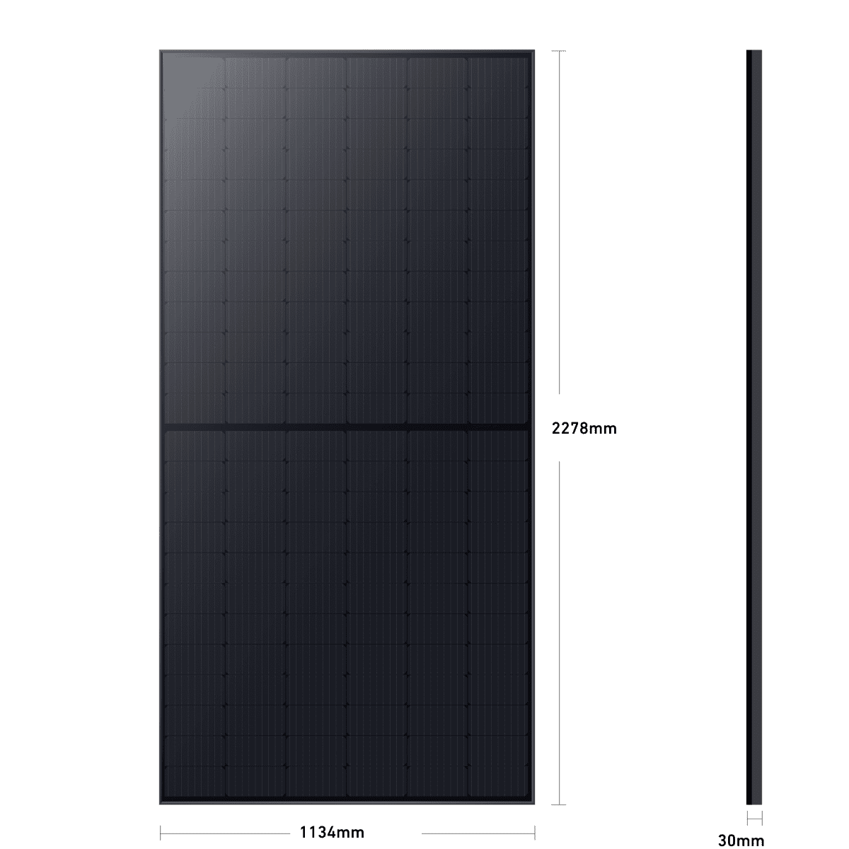 Anker SOLIX Balkonkraftwerk 2× RS50B Panel 540W, Mikro-Wechselrichter 600W/800W, ohne Halterung