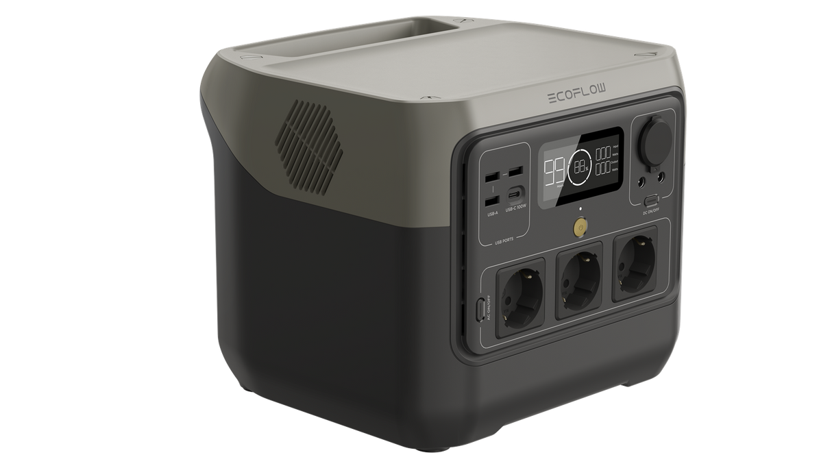 EcoFlow Powerstation RIVER 2 Pro schwarz