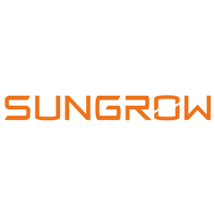 Logo von Sungrow, führender Anbieter von Photovoltaik-Wechselrichtern.