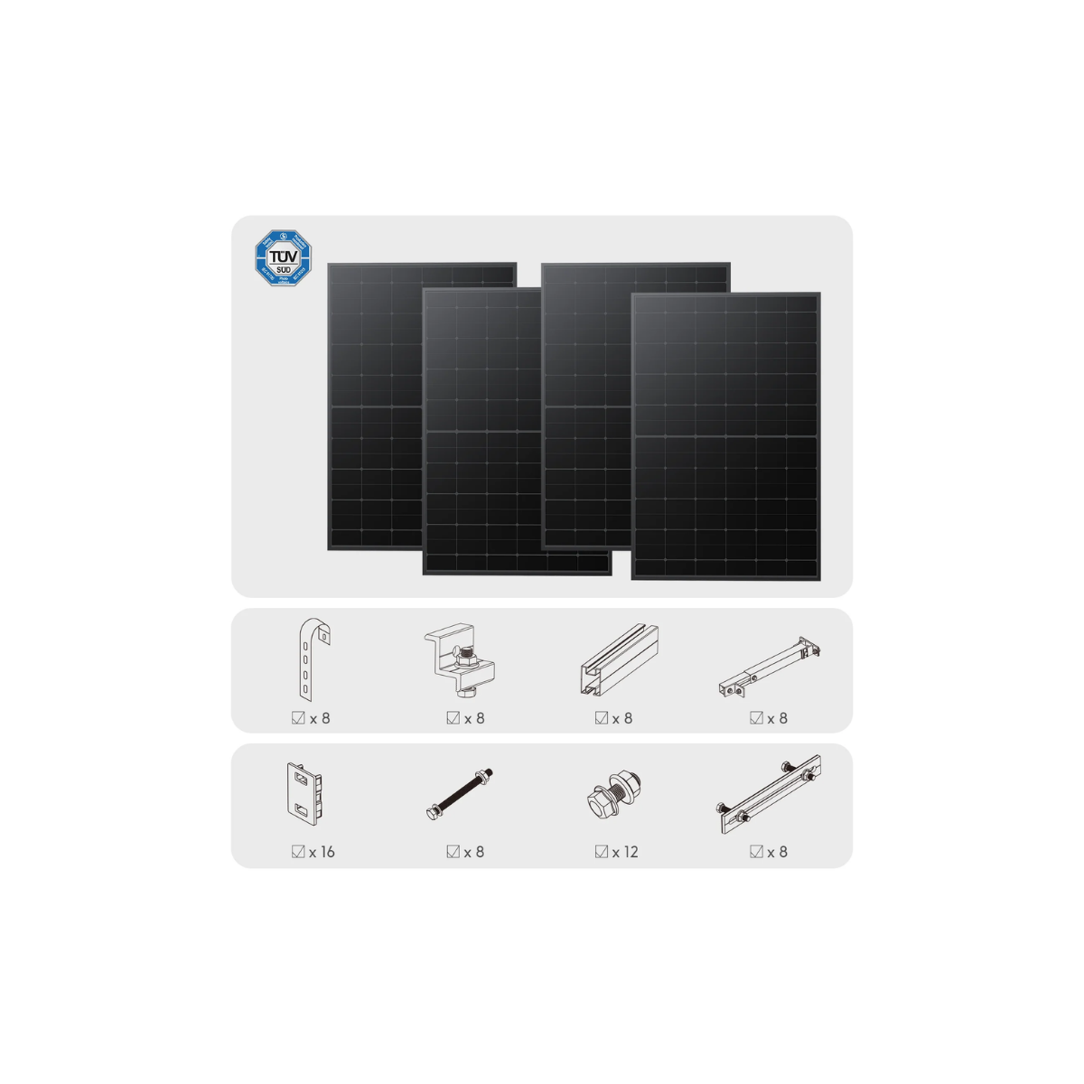 Zendure starres Solarpanel